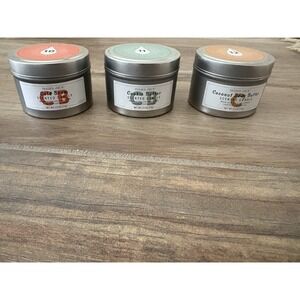 Trader Joe's Scented Candles - 3 oz - Cold Brew, Cookie‎ Butter, Coconut Body